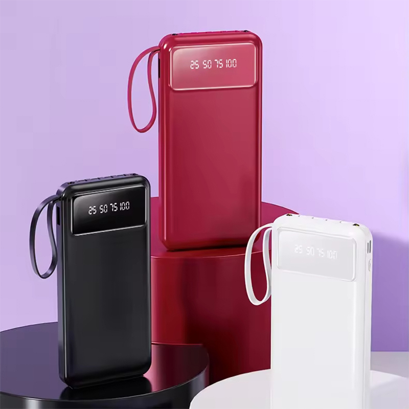 4 In 1 Power Bank With Cable
