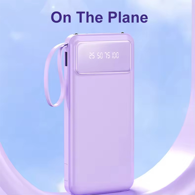 4 In 1 Power Bank With Cable