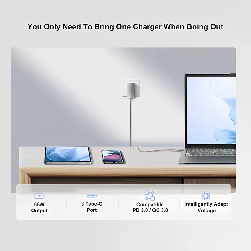 100W GaN 4-port Charger