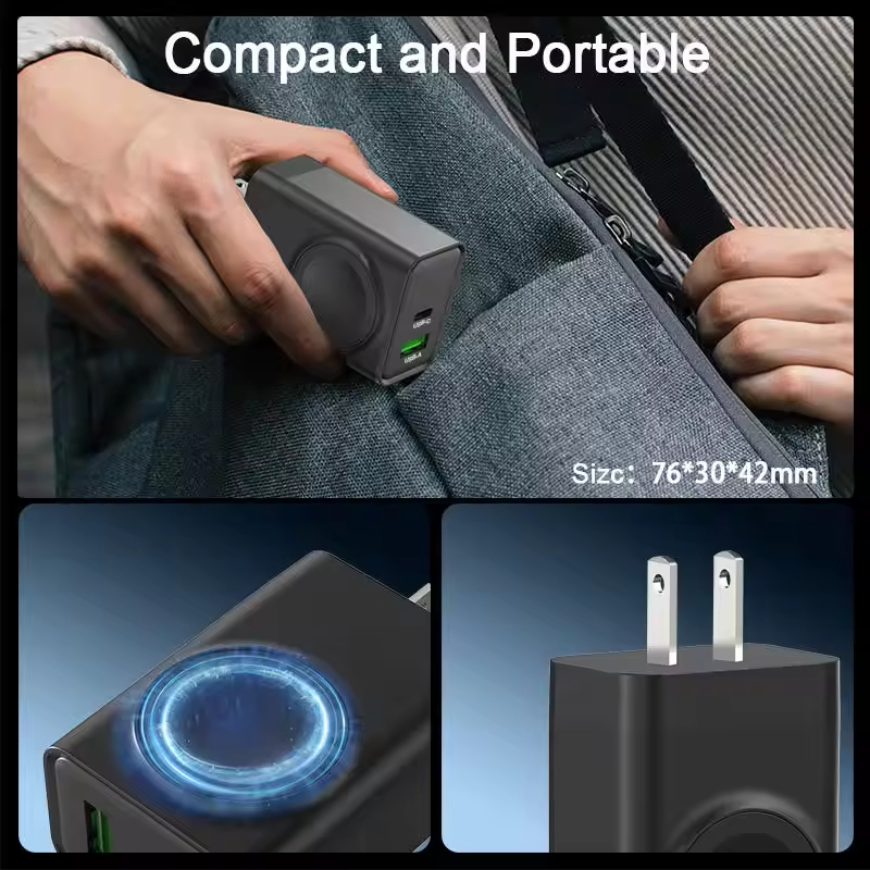 30W US Standard 2-in-1 Charger