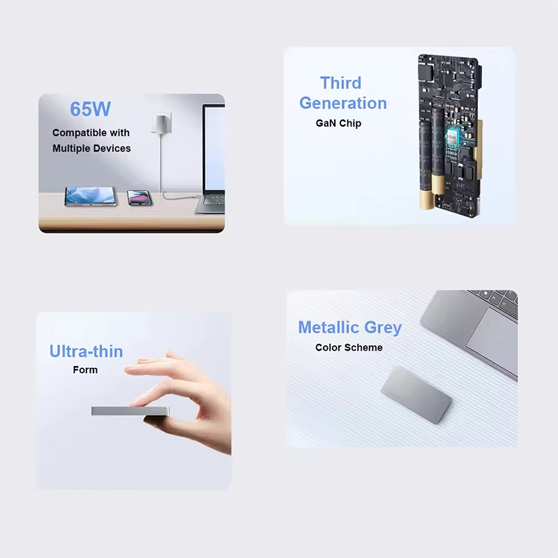 100W GaN 4-port Charger
