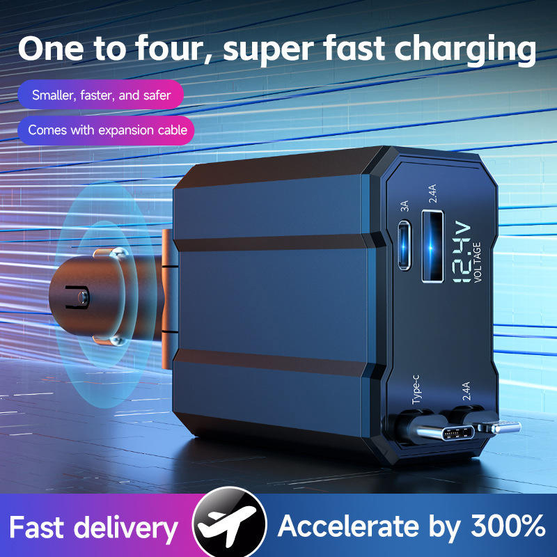 4 in 1 Car Charger