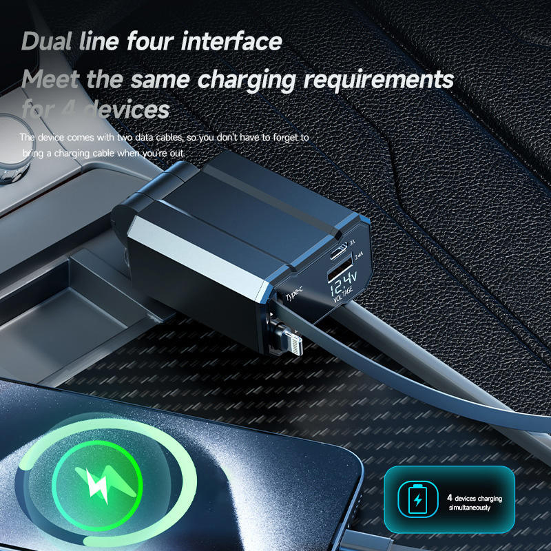 4 in 1 Car Charger