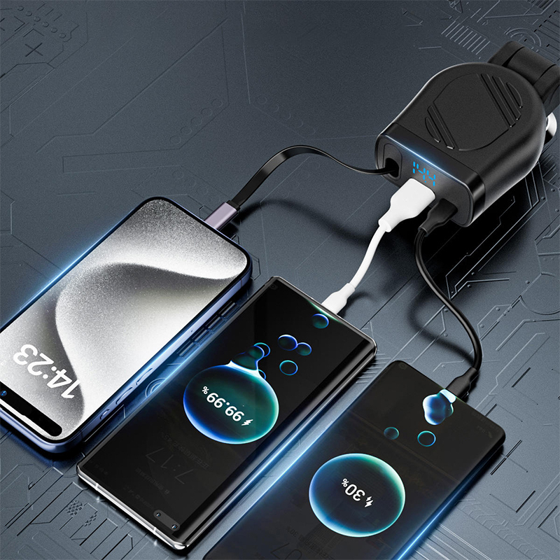 180 Degree Rotatable 36W PD Car Charger
