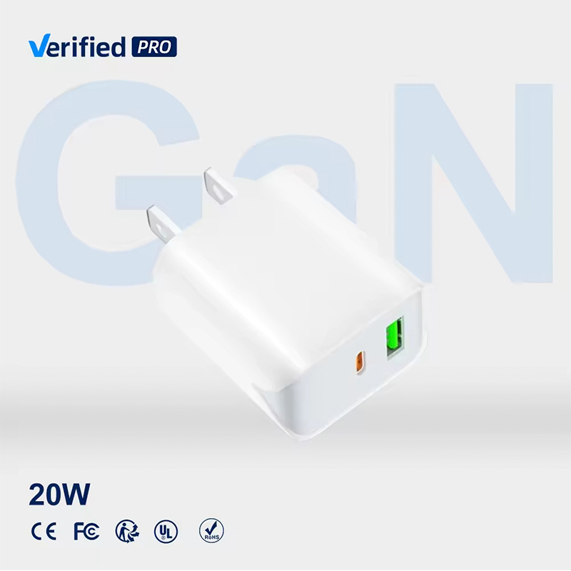 What are the advantages of using a us dual-port wall charger in terms of space utilization and portability?