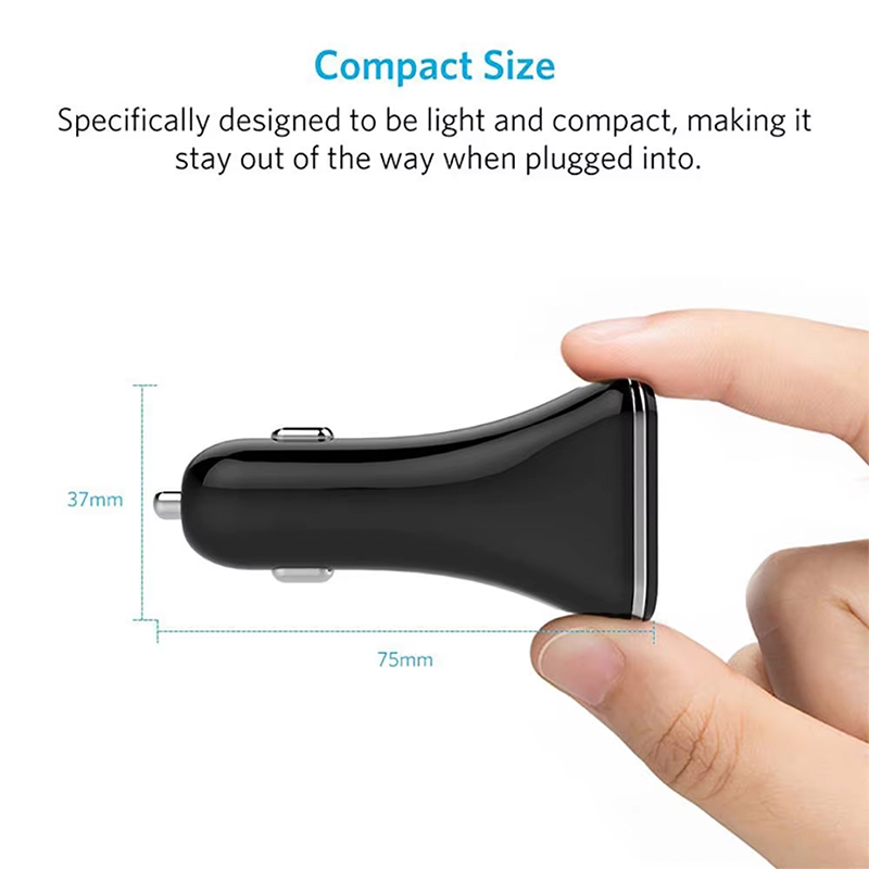 4-port 30W Smart Car Charger