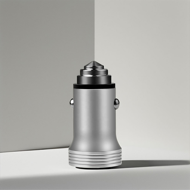 Mini 12W Dual USB Car Charger
