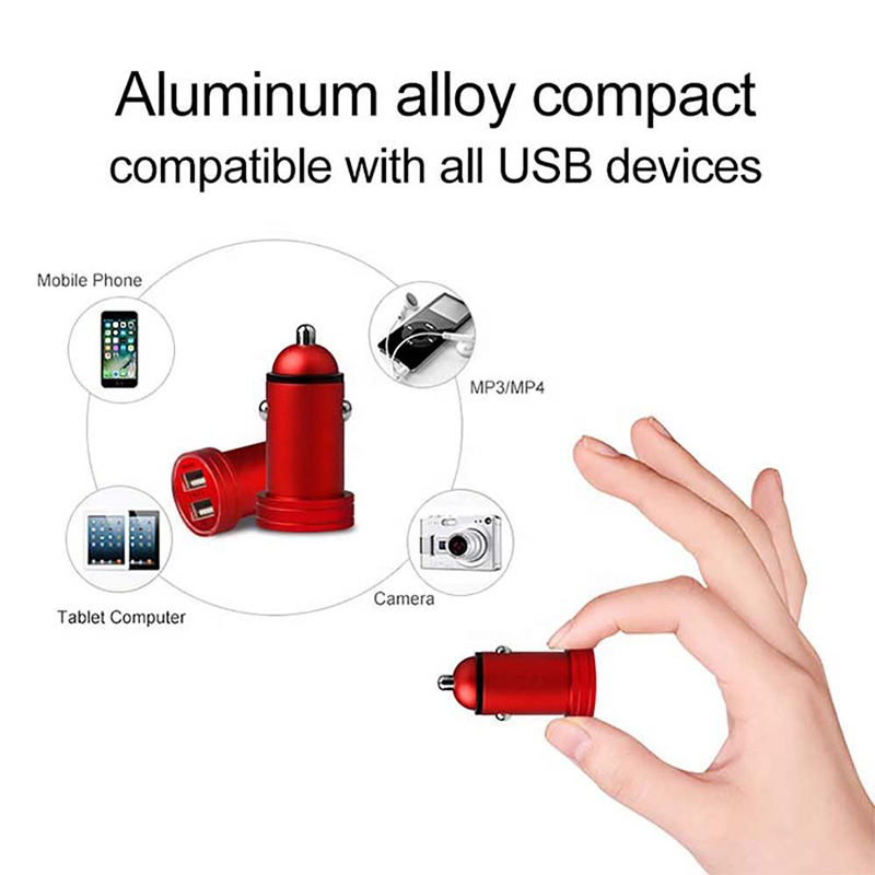 Mini 18W USB C Adapter 2 Ports Fast Charging
