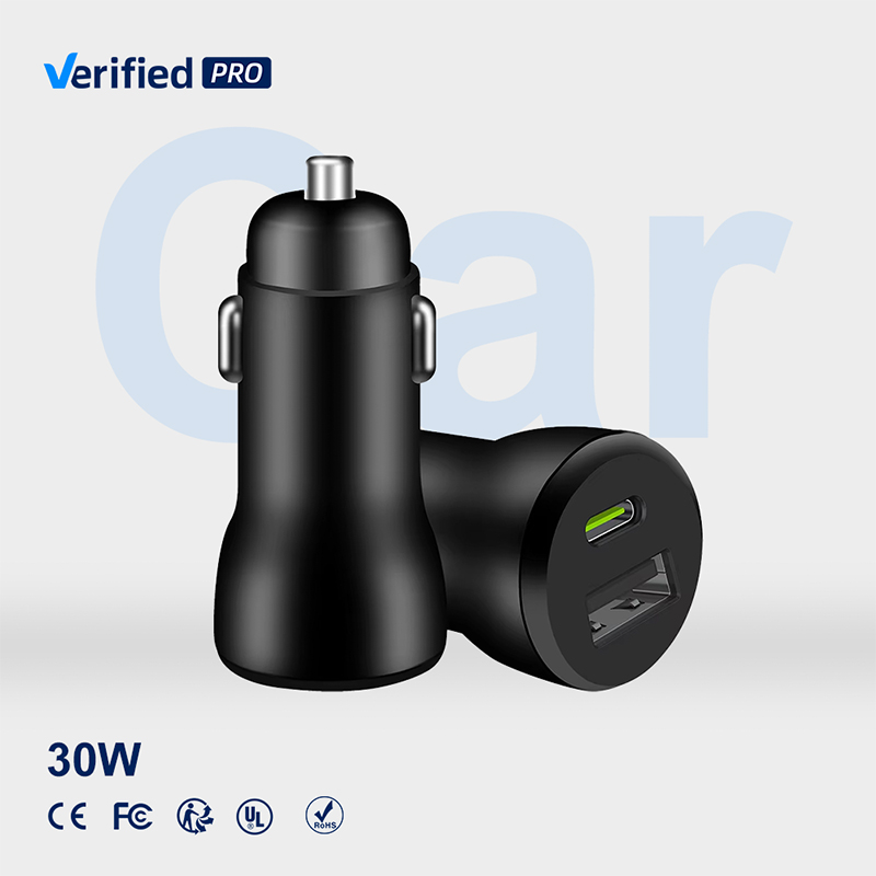 30W PD Type C Car Charger