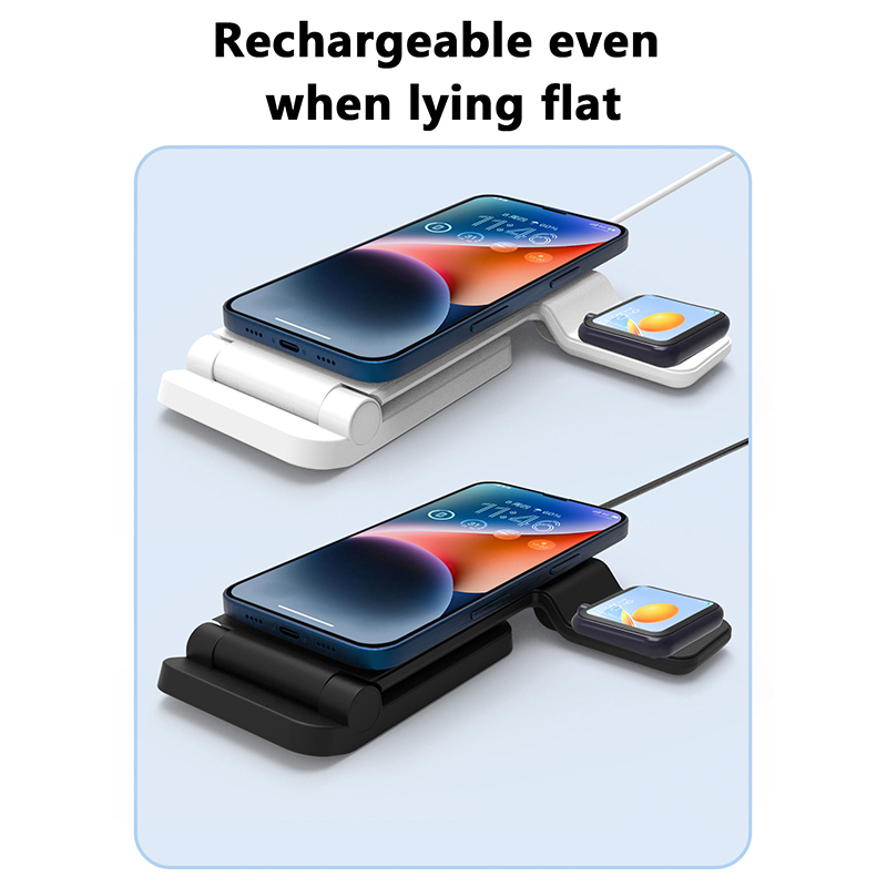 15W 3-in-1 Smart Wireless Charger Stand