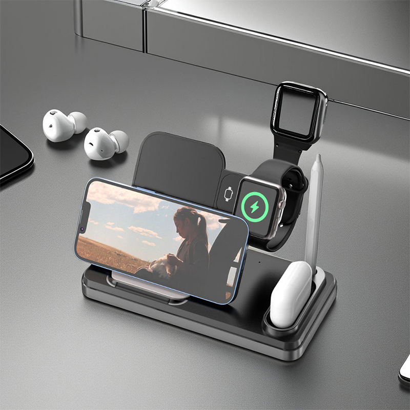4 in 1 Smart Foldable Wireless Charger