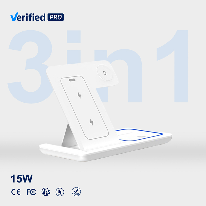 15W Fast Wireless Charger 3 in 1