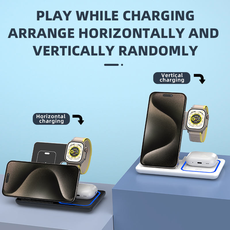 15W Fast Wireless Charger 3 in 1
