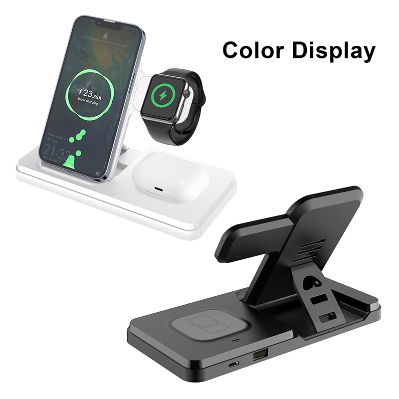 15W 3-in-1 Wireless Charger Stand